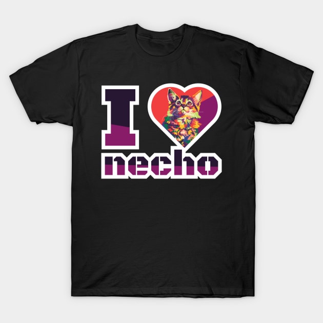 necho T-Shirt by cool pop art house